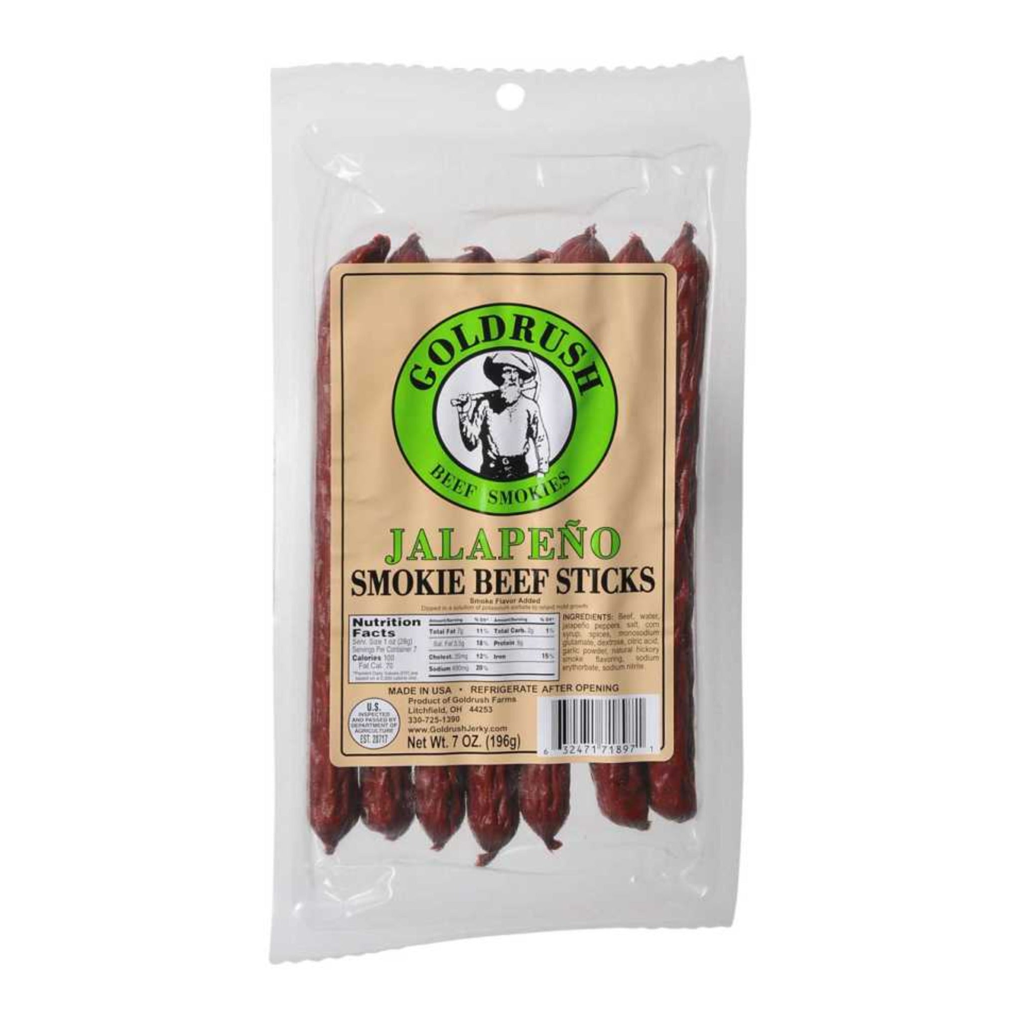 Jalapeno Smokie Beef Stick