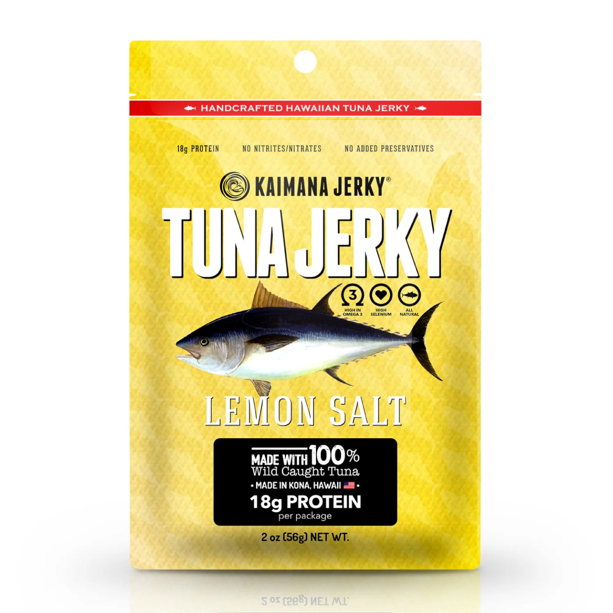 Lemon Salt Ahi Tuna Jerky