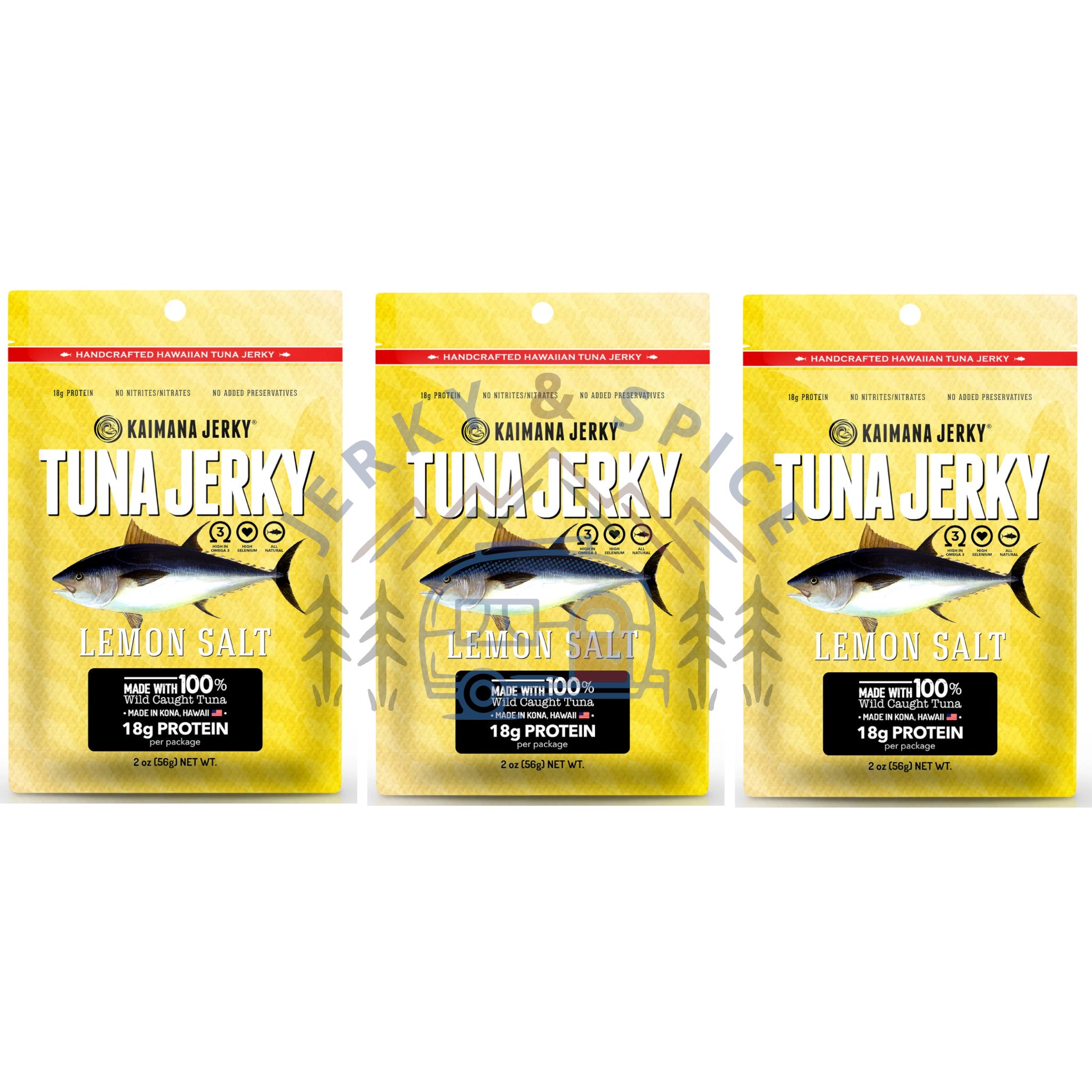 Lemon Salt Ahi Tuna Jerky