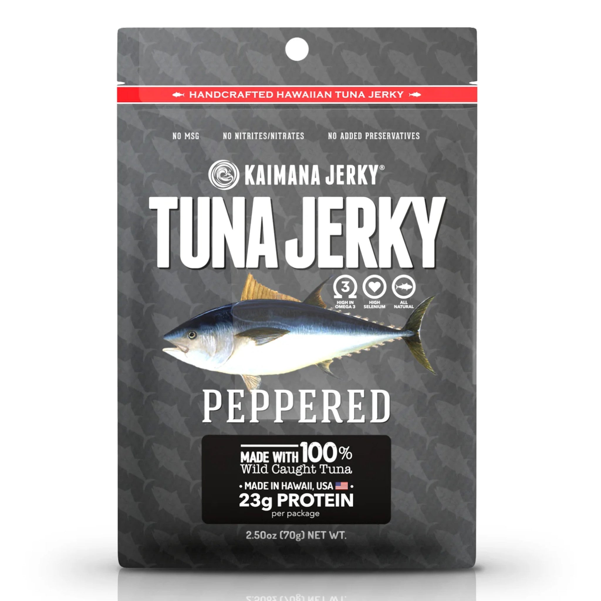 Peppered Ahi Tuna Jerky