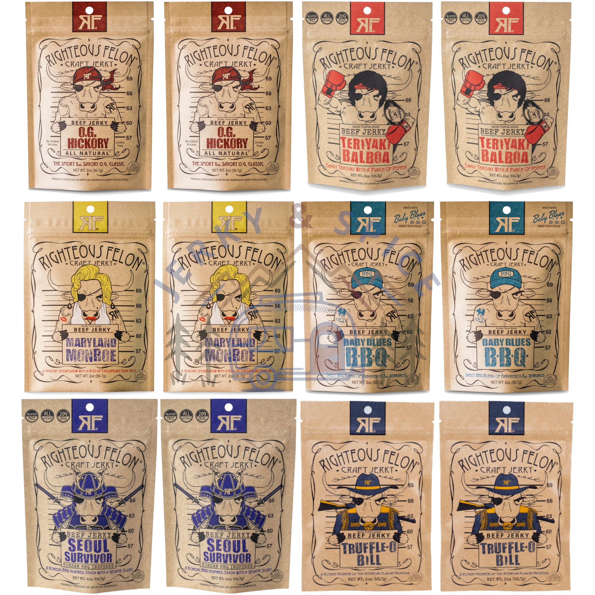 Favorites Beef Jerky Variety Pack
