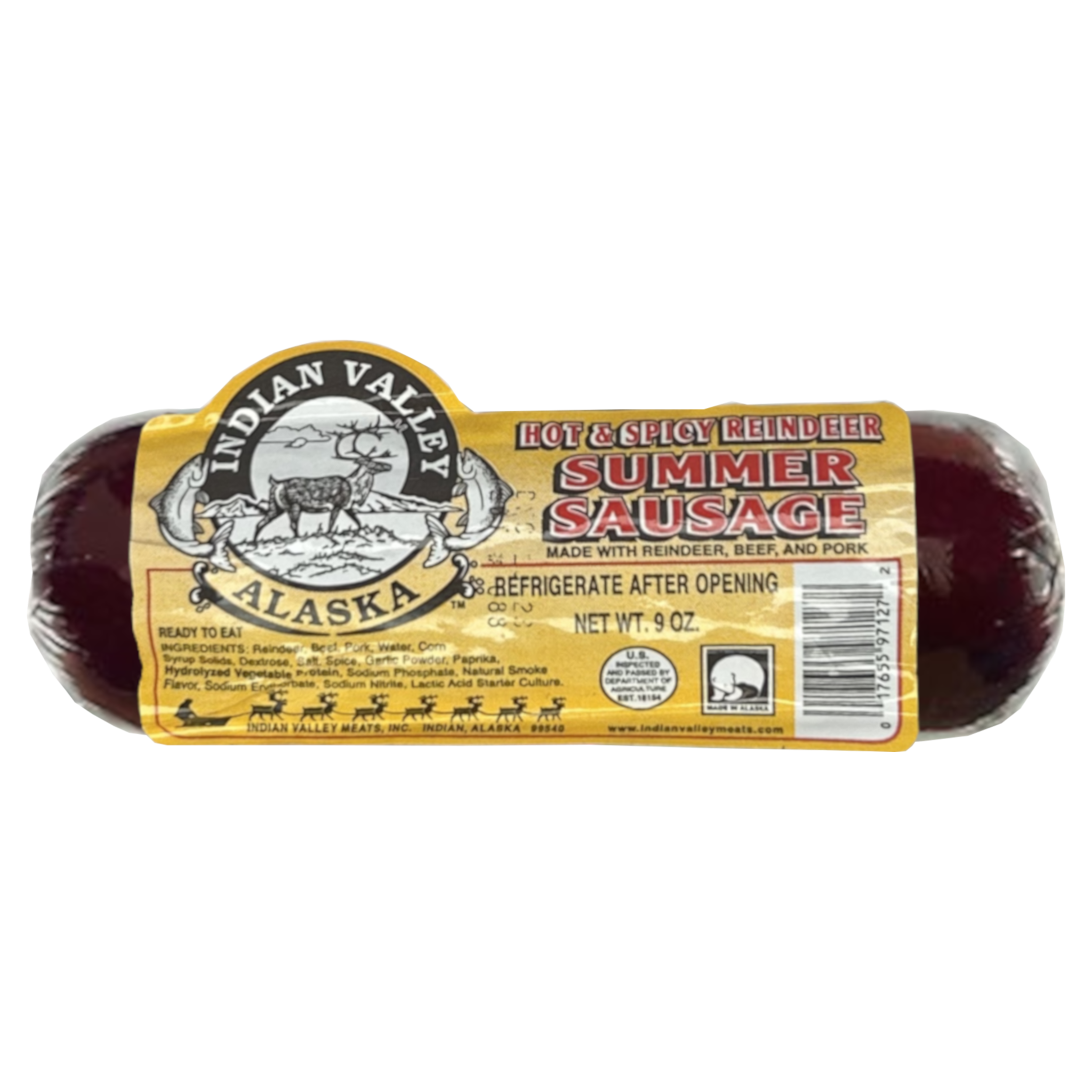 Hot & Spicy Reindeer Summer Sausage