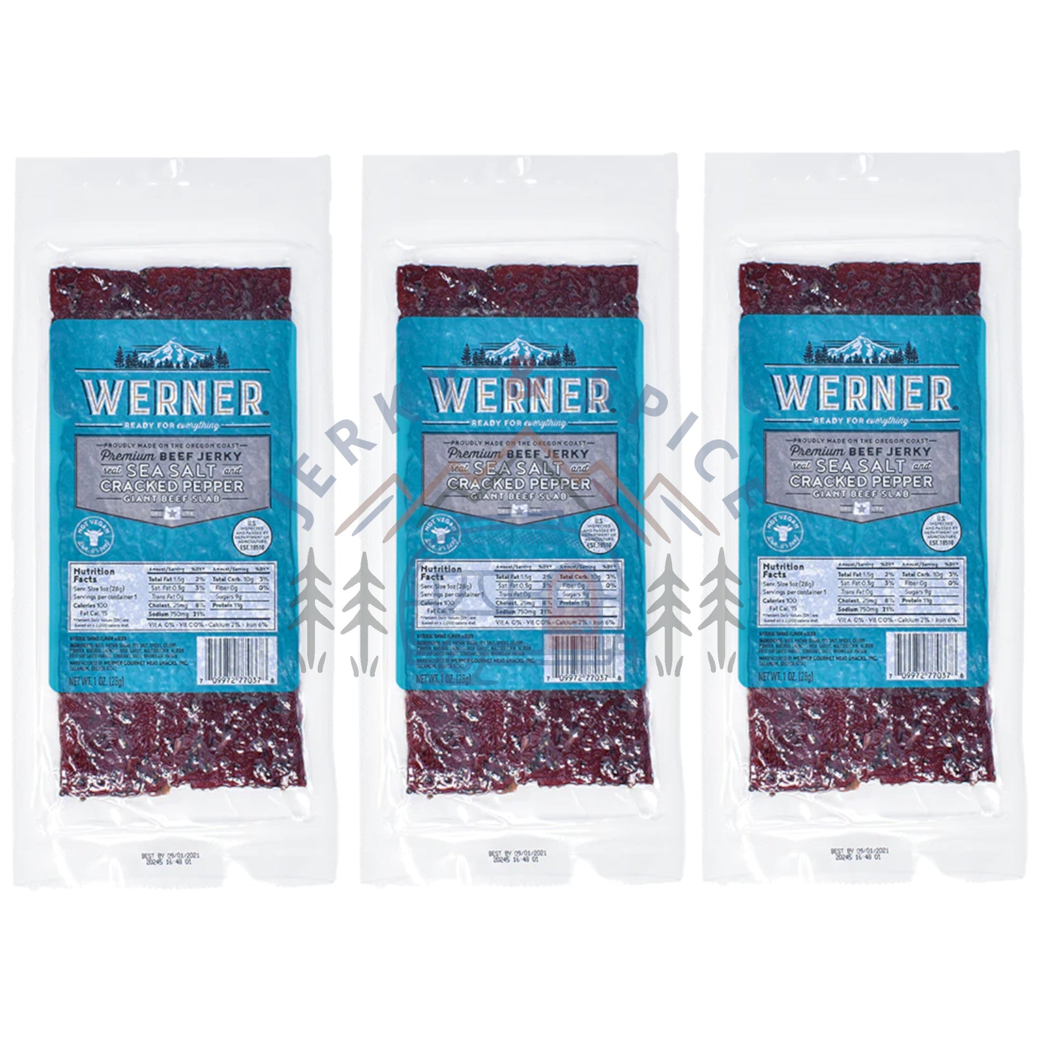 Sea Salt & Peppered Giant Slab Jerky