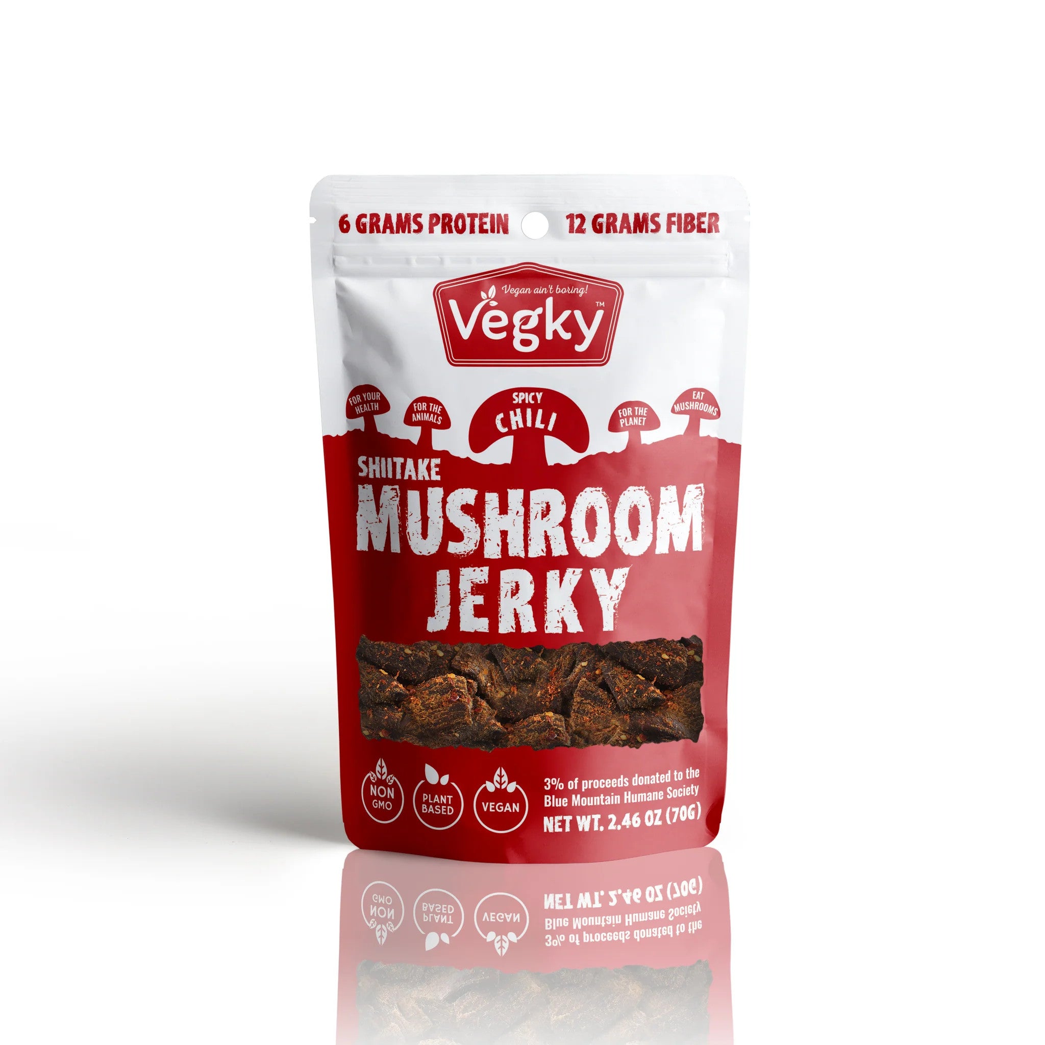 Spicy Mushroom Jerky