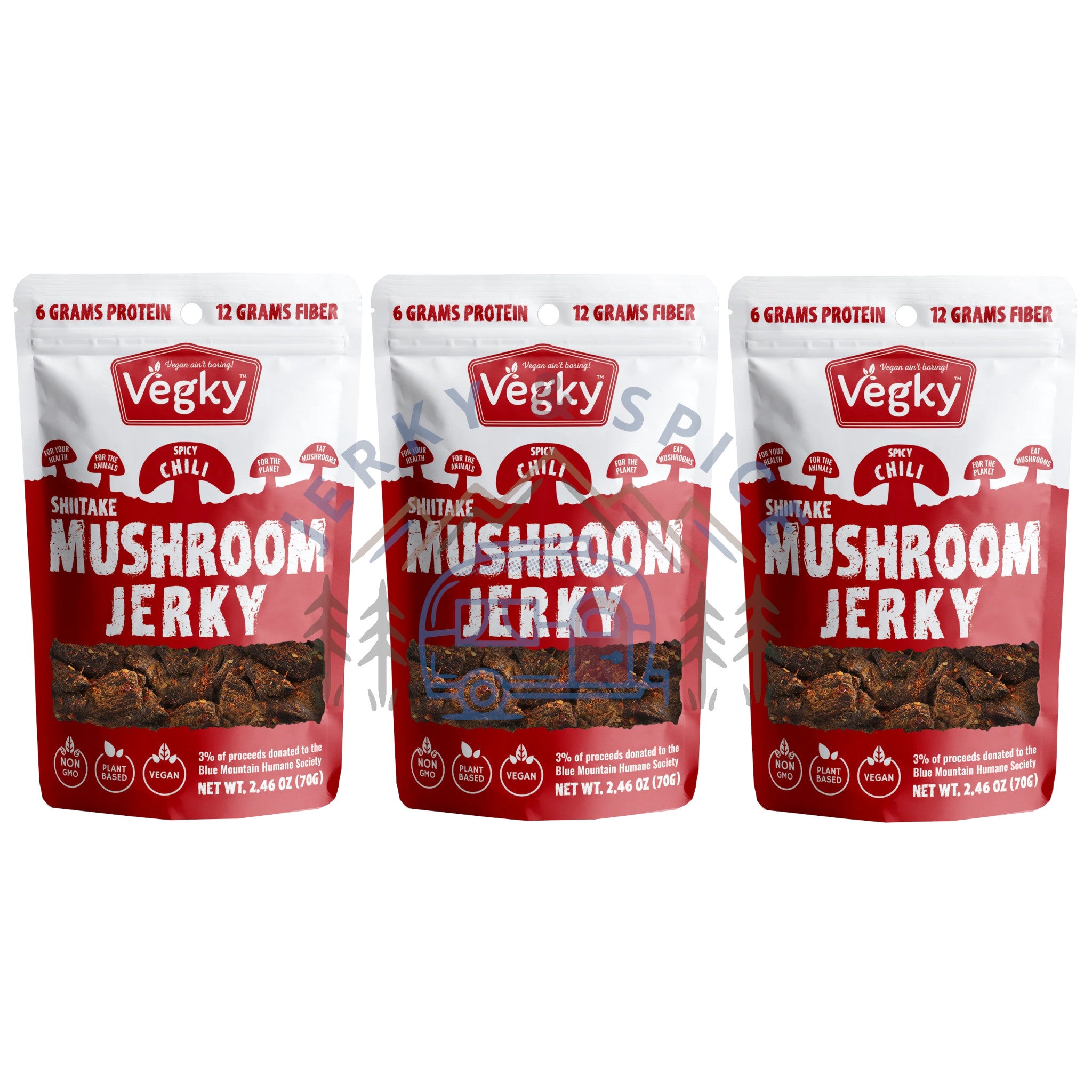 Spicy Mushroom Jerky