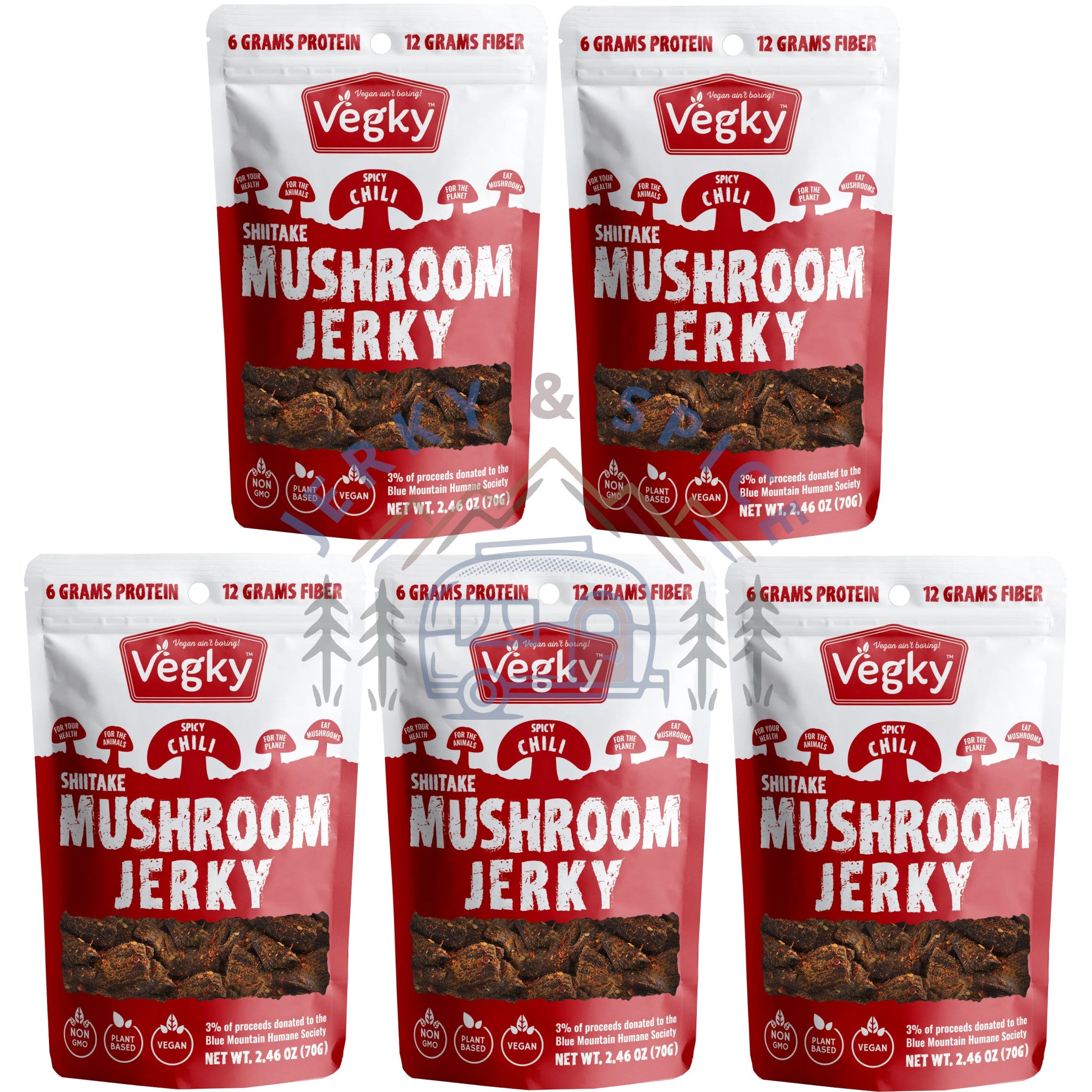 Spicy Mushroom Jerky