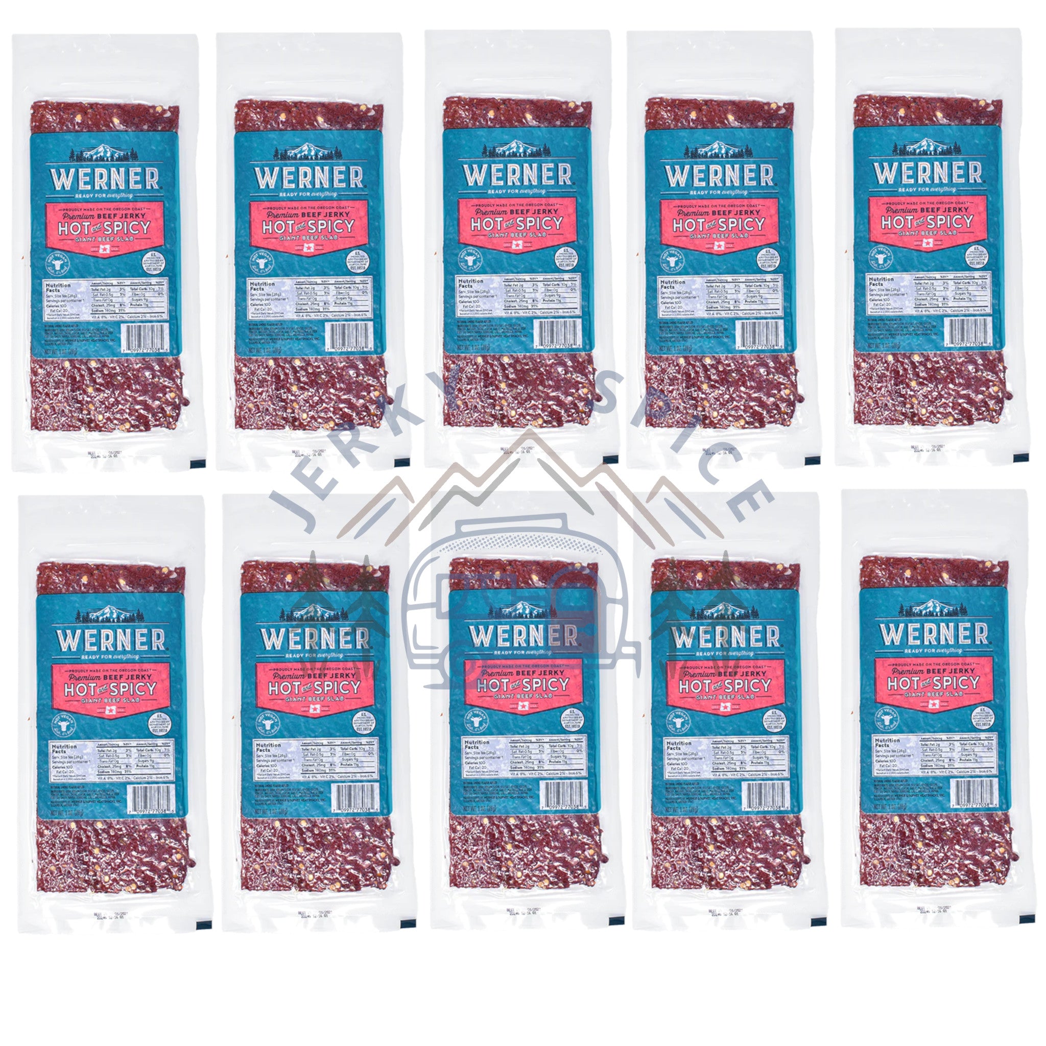 Hot & Spicy Giant Slab Jerky