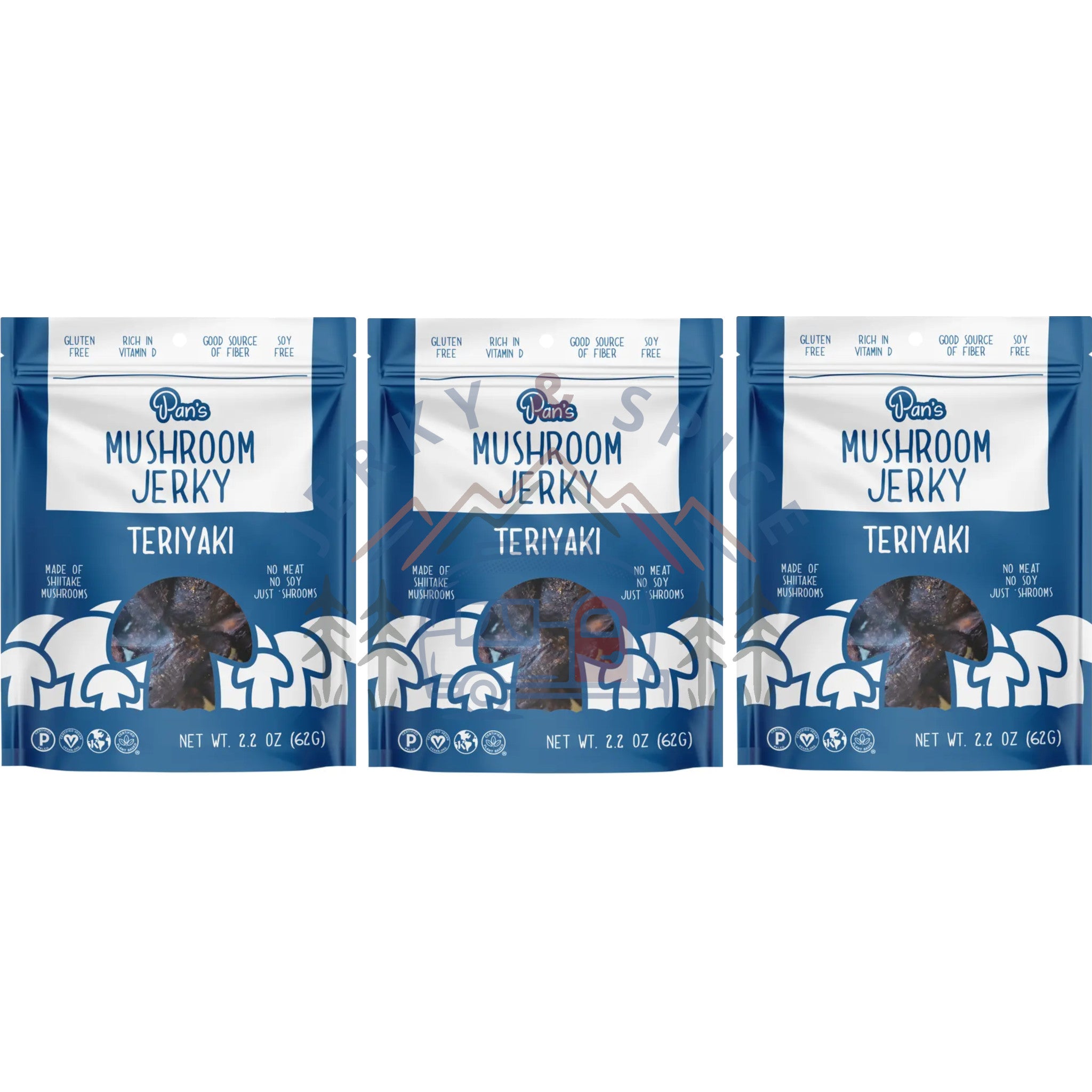 Teriayaki Mushroom Jerky