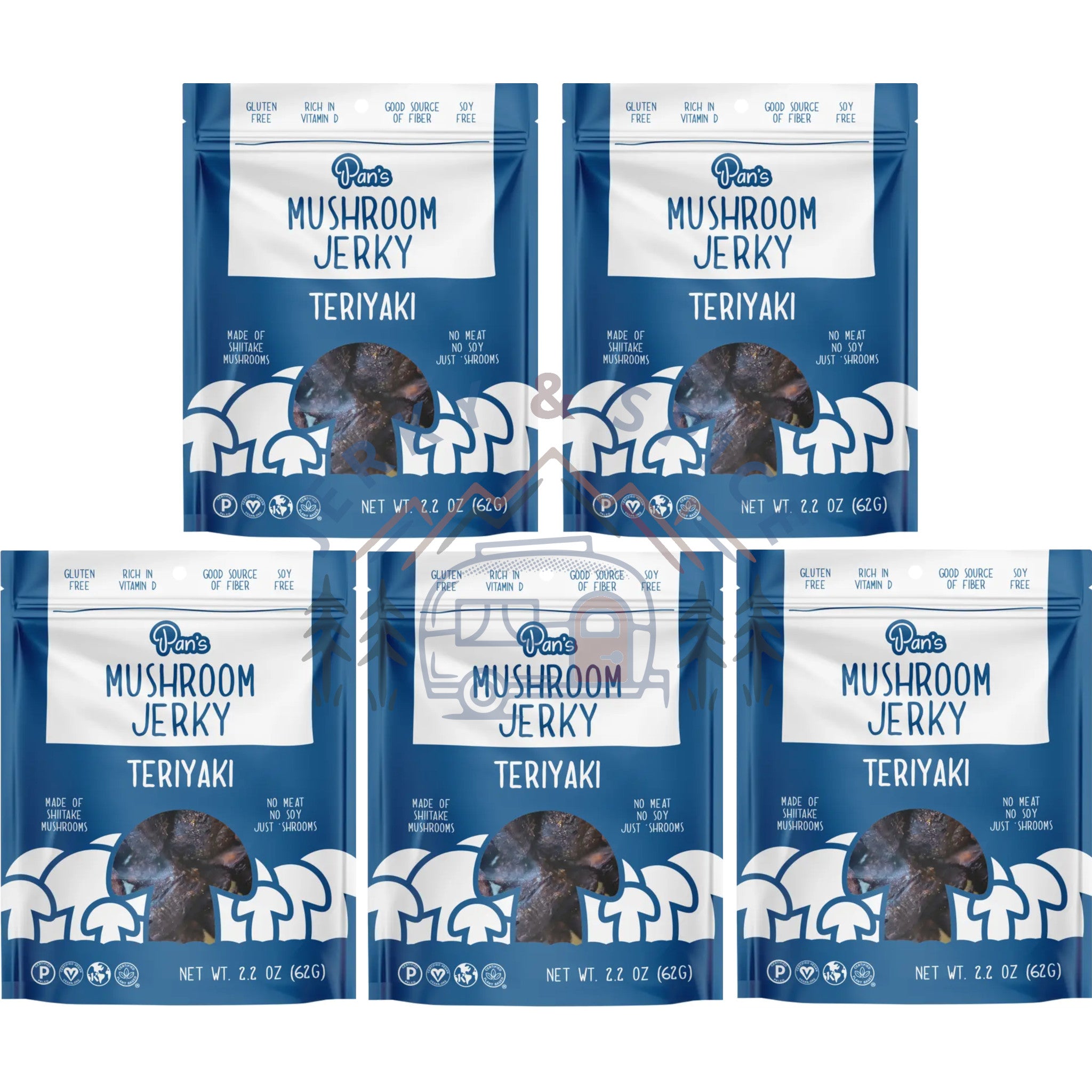 Teriayaki Mushroom Jerky