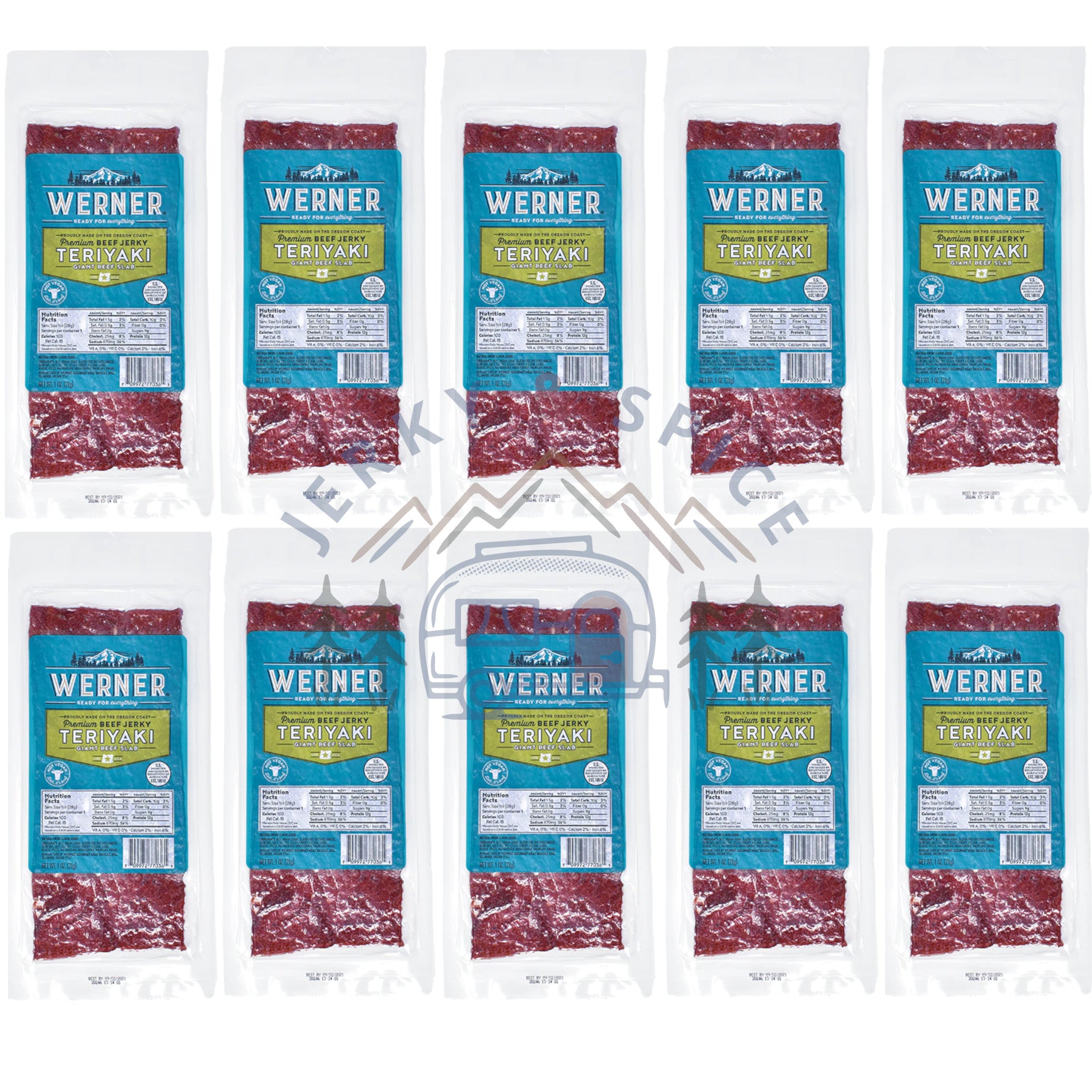 Teriyaki Giant Slab Jerky