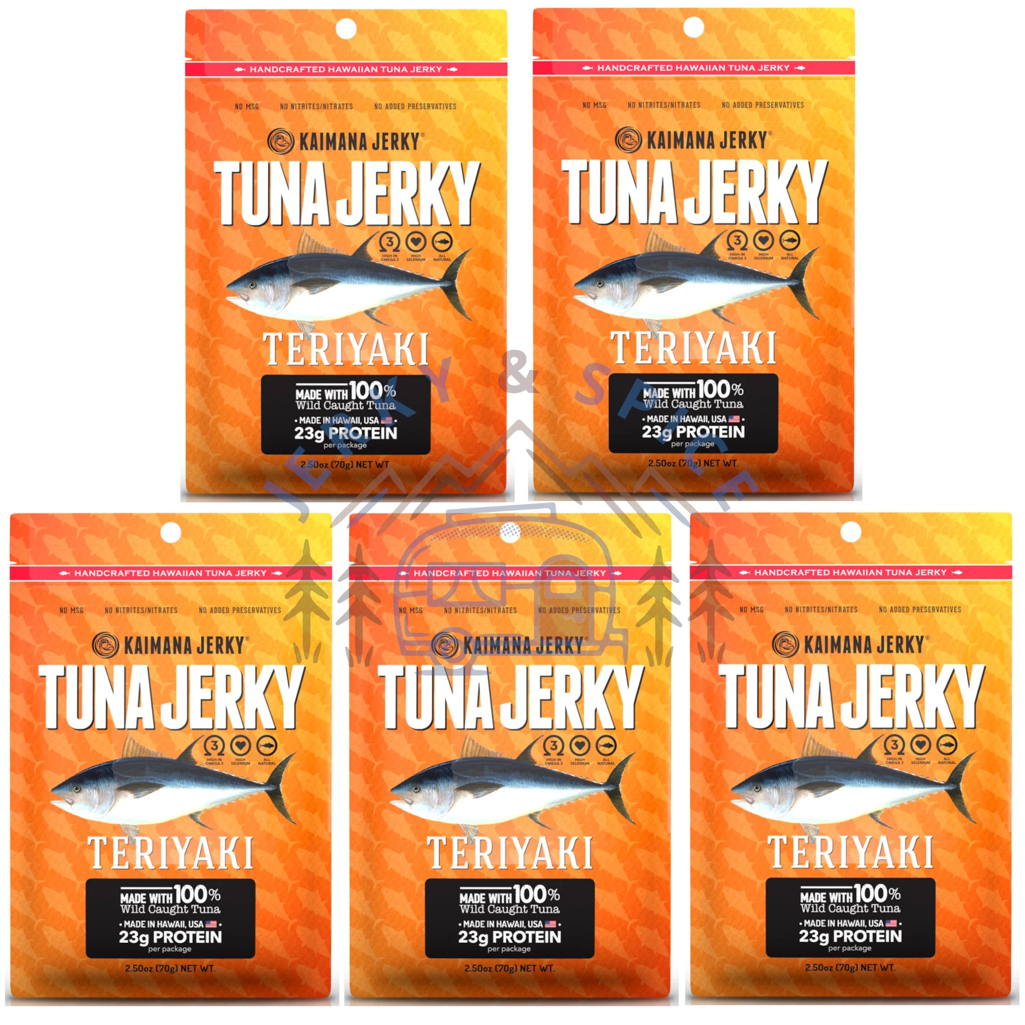 Teriyaki Ahi Tuna Jerky