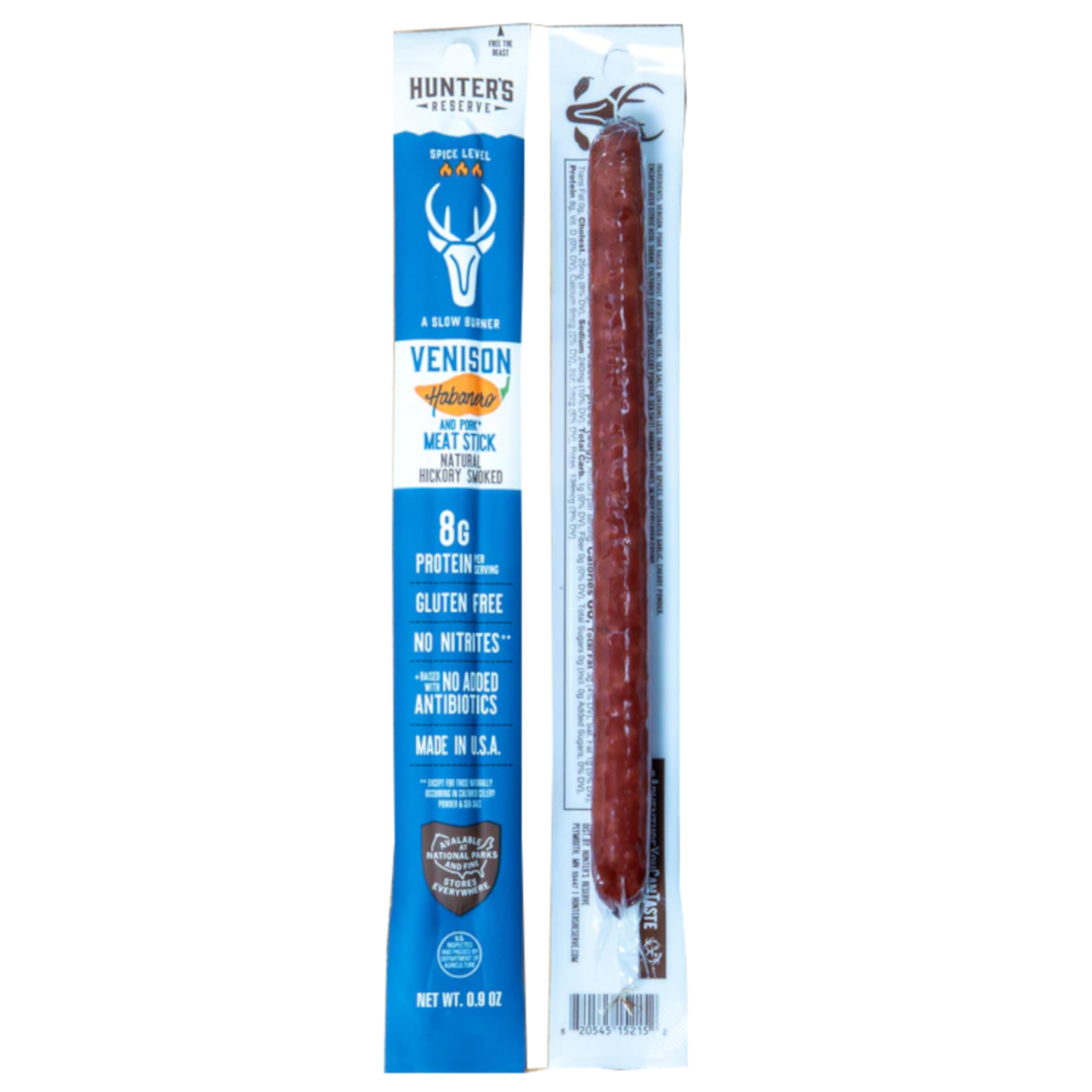 Venison Habanero Meat Stick