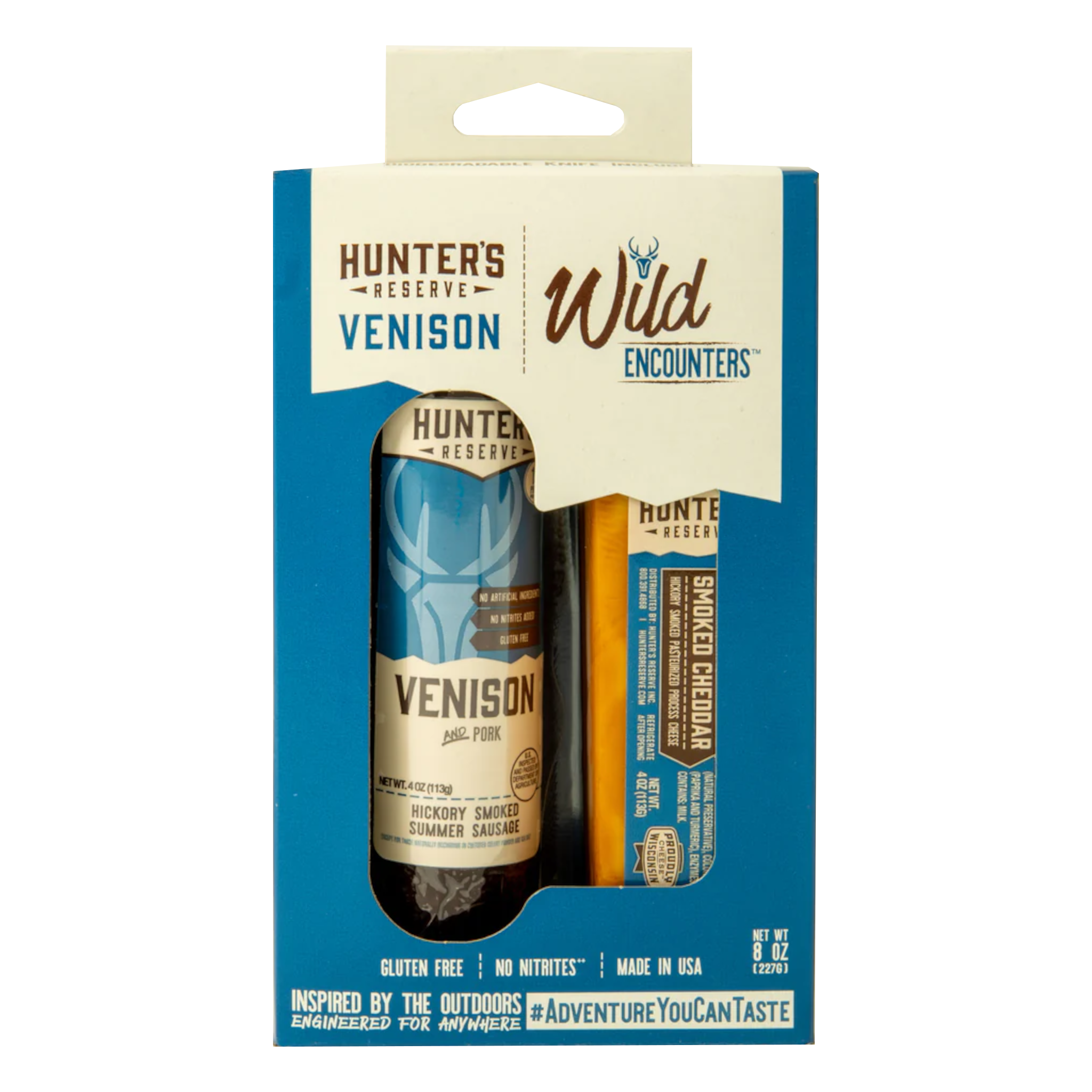 Venison & Smoked Cheddar Cheese Pack