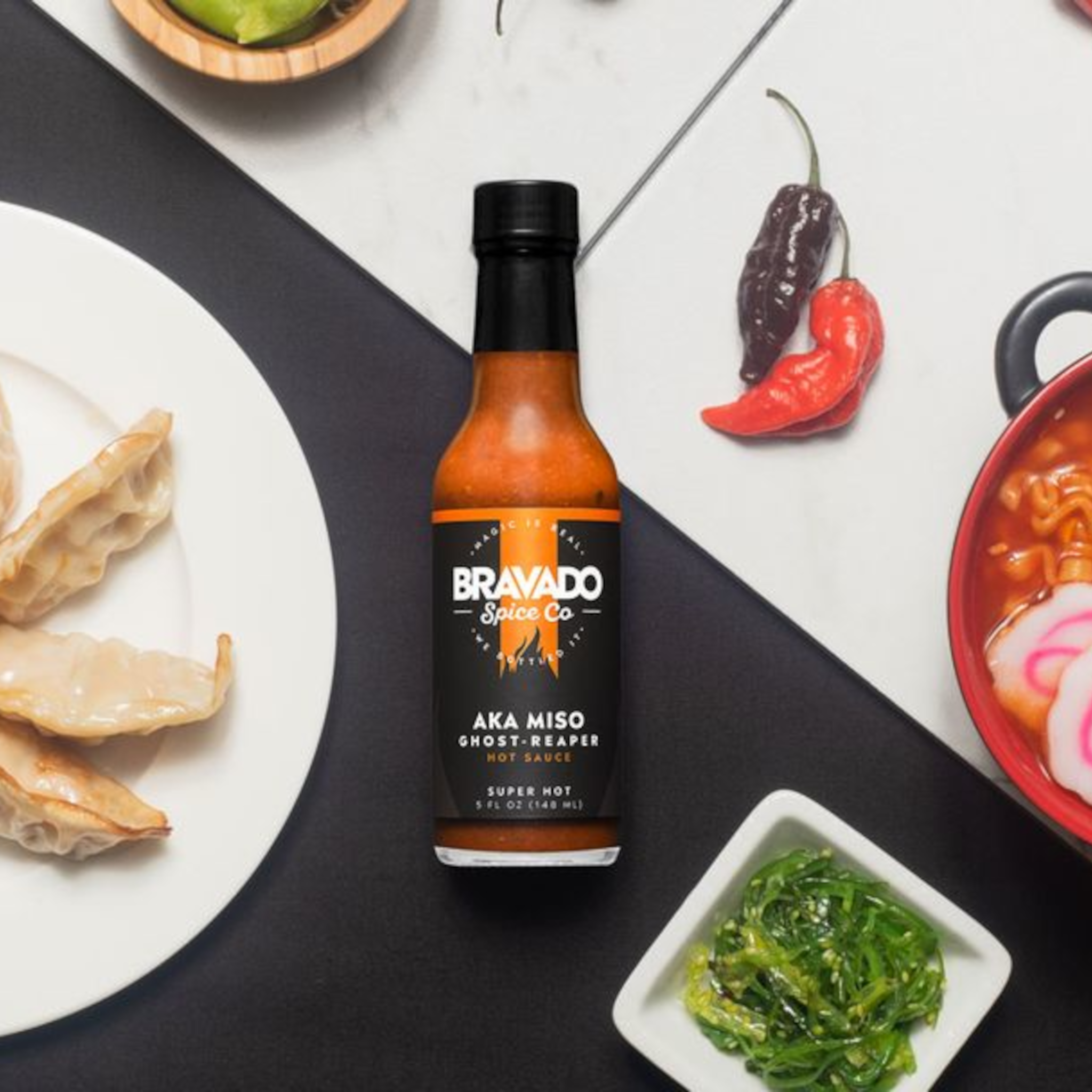 Aka Miso Ghost Reaper Hot Sauce