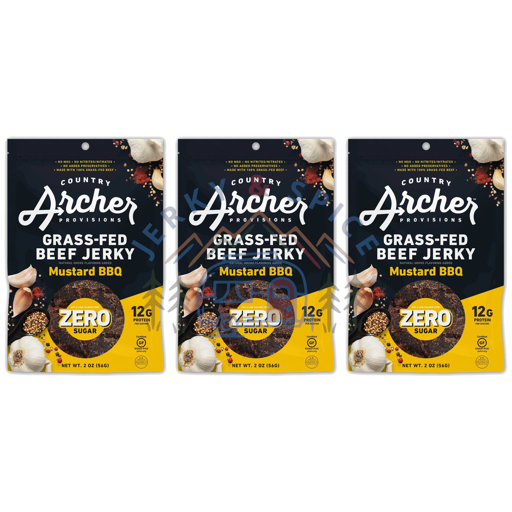 Zero Sugar Mustard BBQ Beef Jerky