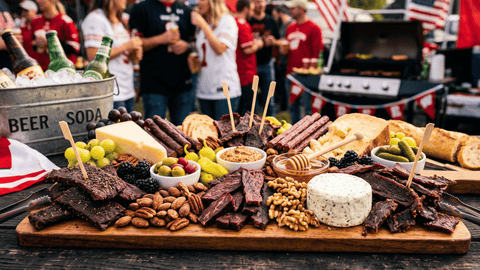 How to Build an Epic Game-Day Charcuterie Board with Craft Jerky & Exotic Meats