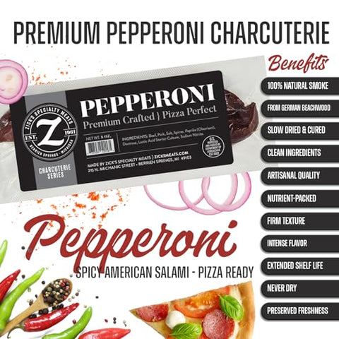 Zick's Premium Pepperoni Stick (8oz)