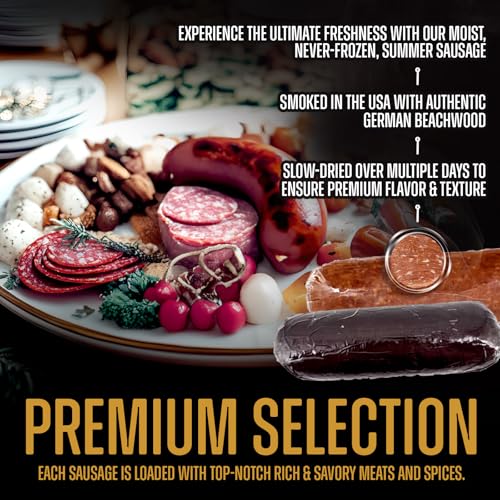 Zick's Venison Summer Sausage with Pork (12oz)