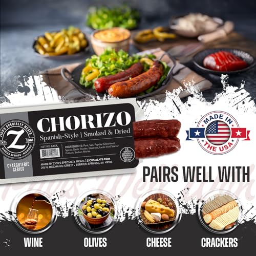 Zick's Spanish Chorizo Sausage (8oz)