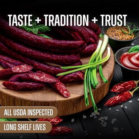Zick's Spicy Venison Rope Sausage (12oz)