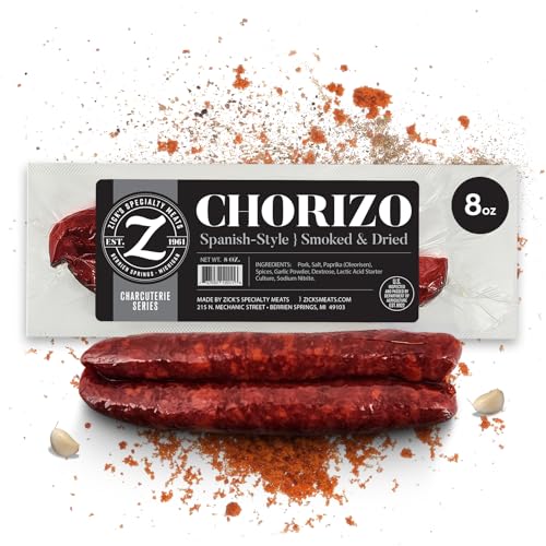 Zick's Spanish Chorizo Sausage (8oz)
