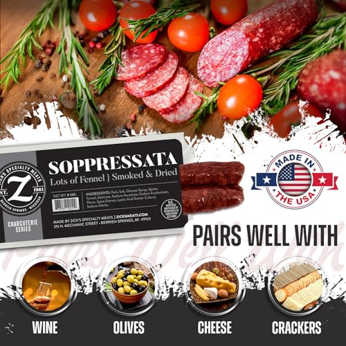 Zick's Soppressata Italian Sausage (8oz)