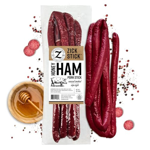 Zick's Honey Ham Pork Rope Sausage (12oz)