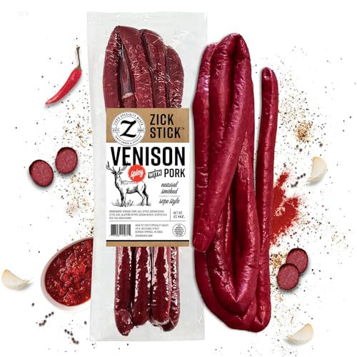 Zick's Spicy Venison Rope Sausage (12oz)