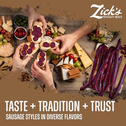 Zick's Spicy Venison Rope Sausage (12oz)
