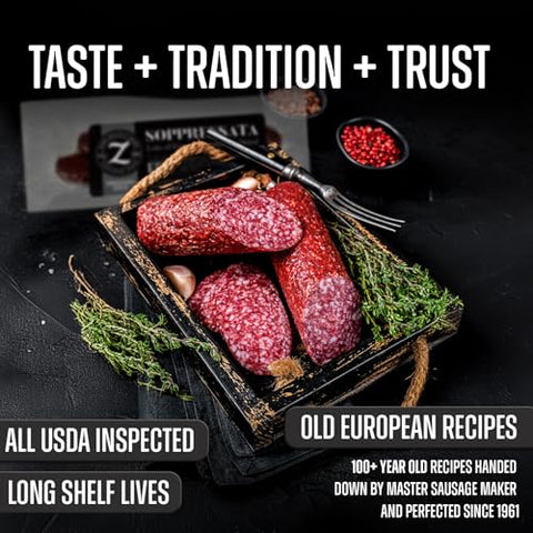 Zick's Soppressata Italian Sausage (8oz)