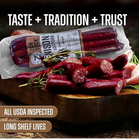 Zick's Venison Rope Sausage (12oz)