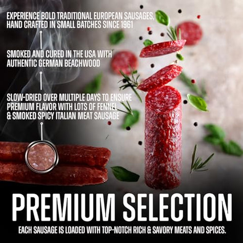 Zick's Soppressata Italian Sausage (8oz)