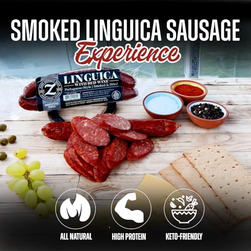 Zick's Linguica Portuguese Sausage w/ Red Wine (8oz)