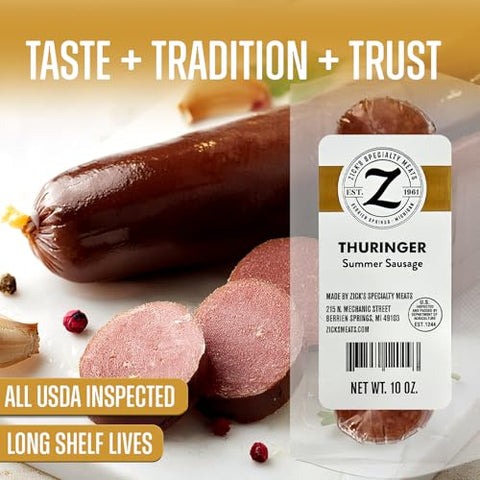 Zick's Thuringer German Smoked Sausage (10oz)