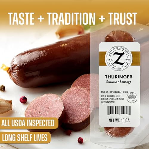 Zick's Thuringer German Smoked Sausage (10oz)