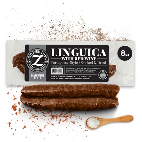 Zick's Linguica Portuguese Sausage w/ Red Wine (8oz)