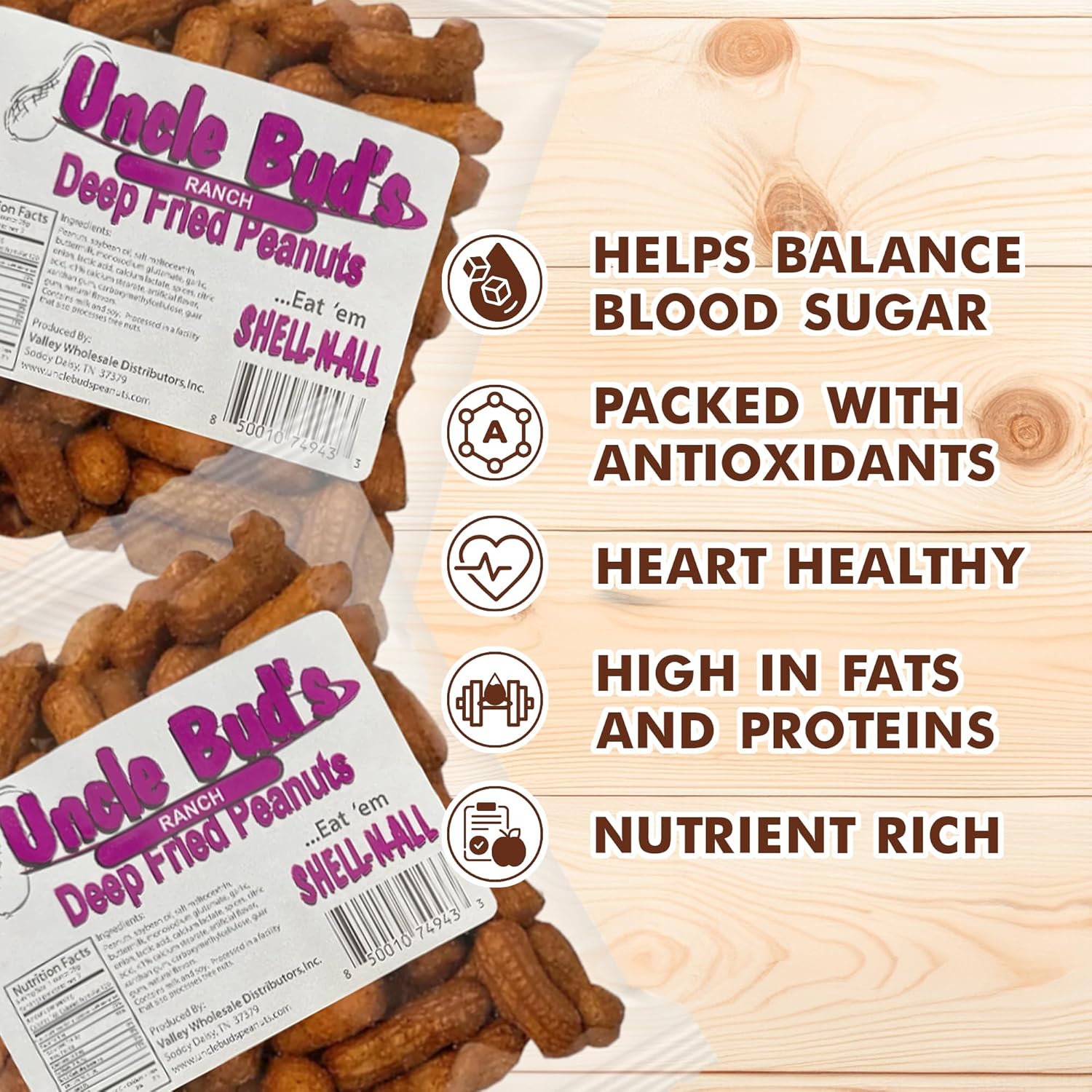 Ranch Deep Fried Peanuts