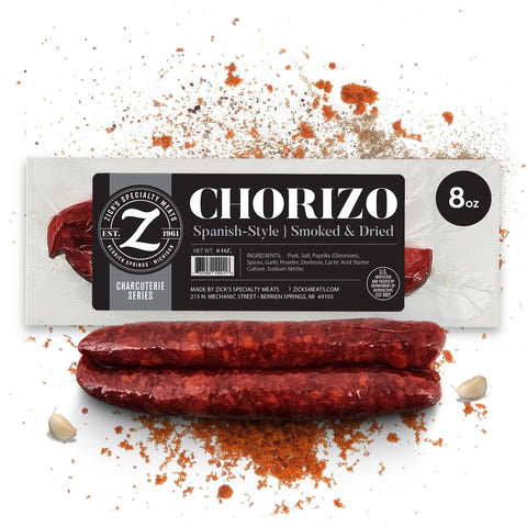Zick's Spanish Chorizo Sausage (8oz)