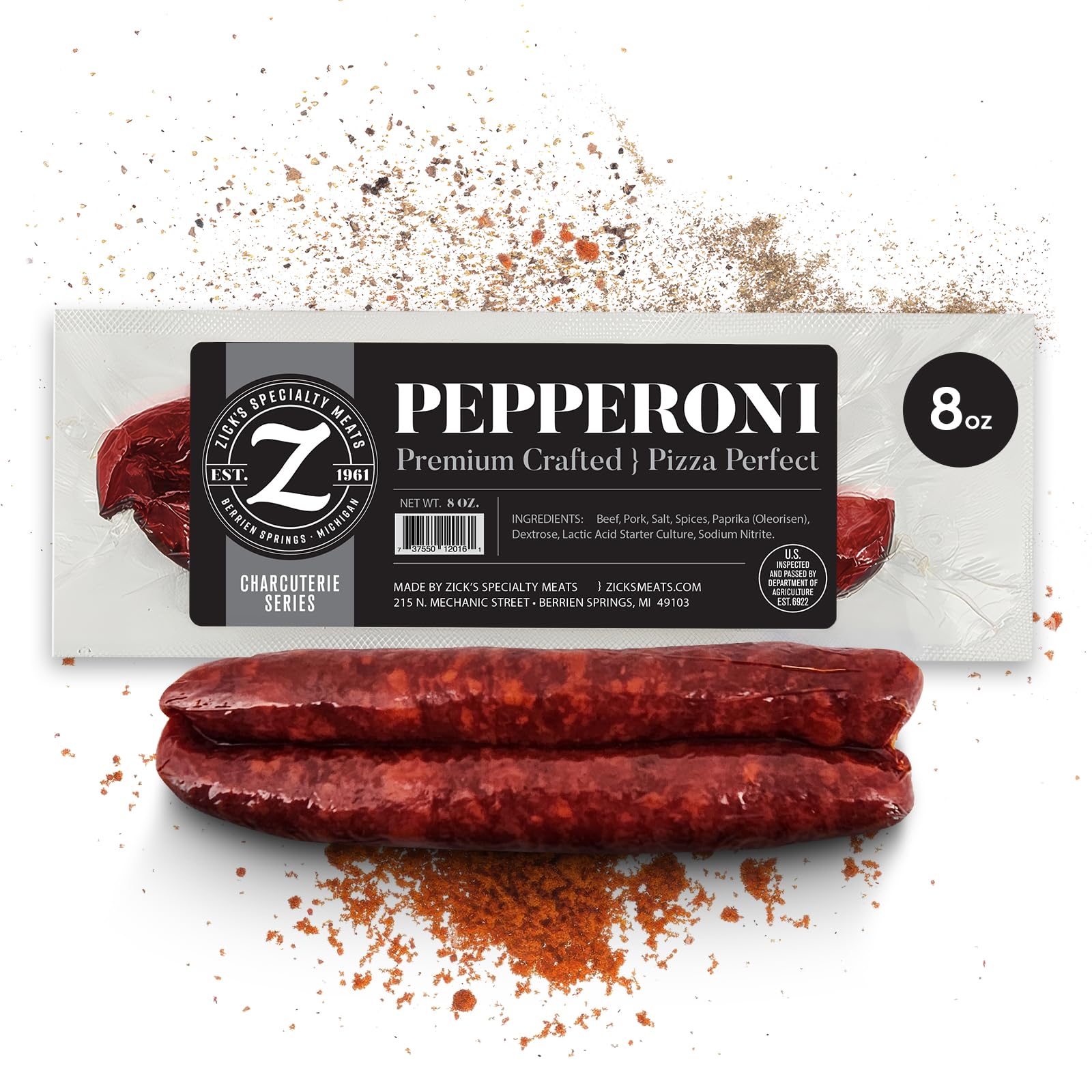 Zick's Premium Pepperoni Stick (8oz)