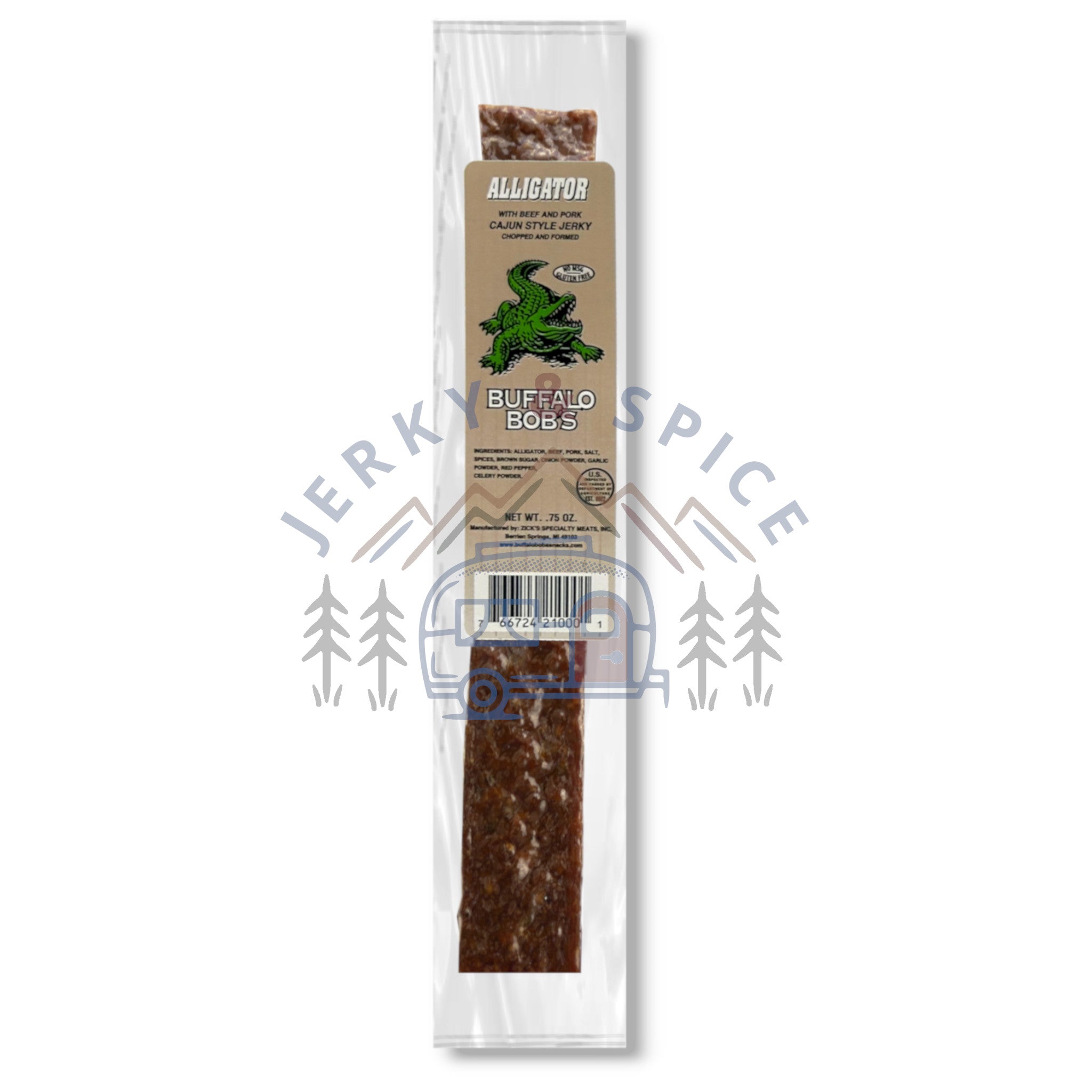 Alligator Cajun Chopped Jerky