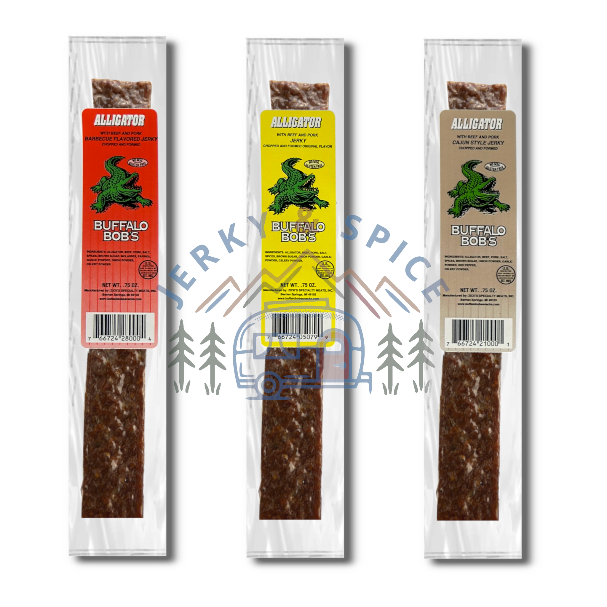 Alligator Chopped Jerky Variety Pack