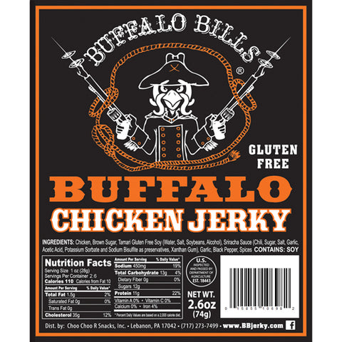 Buffalo Chicken Jerky