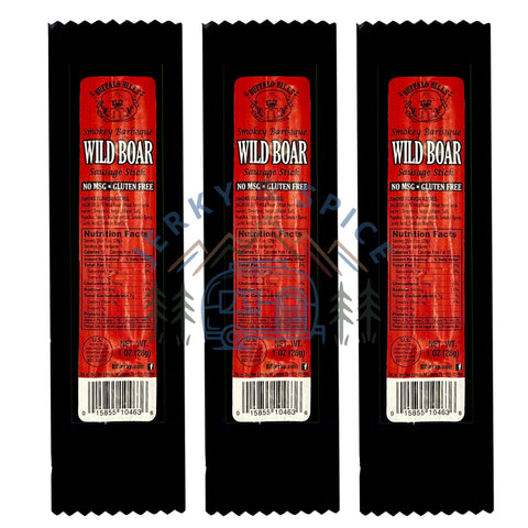 Smoked Barbecue Wild Boar Jerky Stick