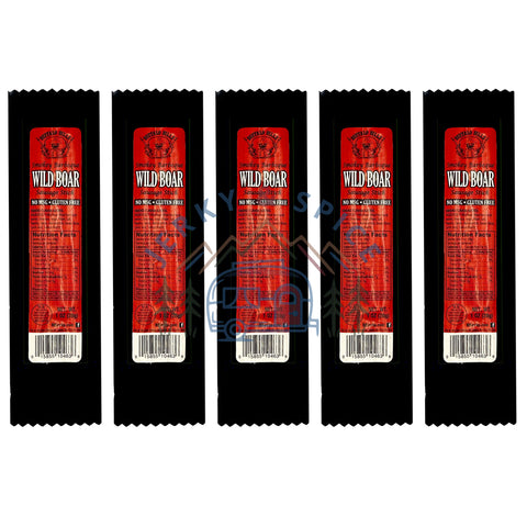 Smoked Barbecue Wild Boar Jerky Stick