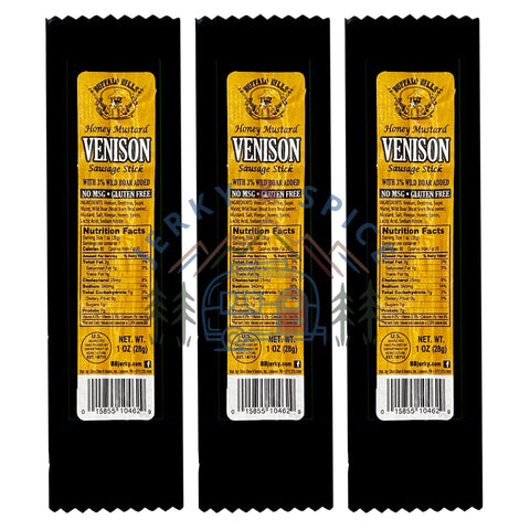 Honey Mustard Venison Jerky Stick
