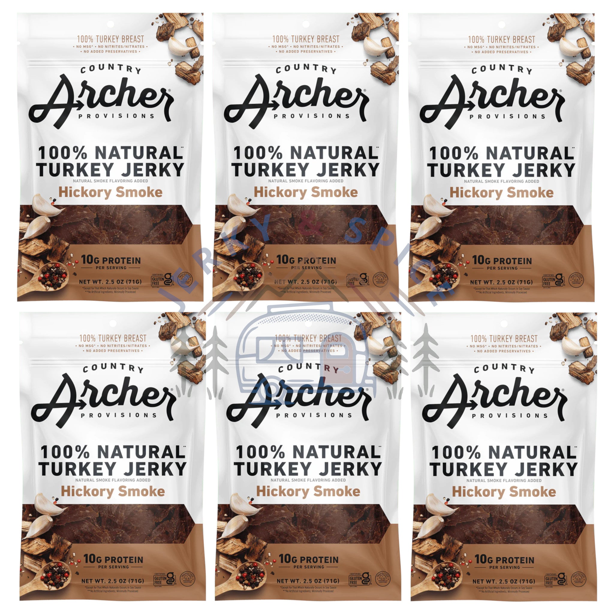 Hickory Smoked Turkey Jerky