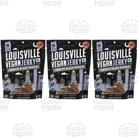 Smoked Black Pepper Vegan Jerky