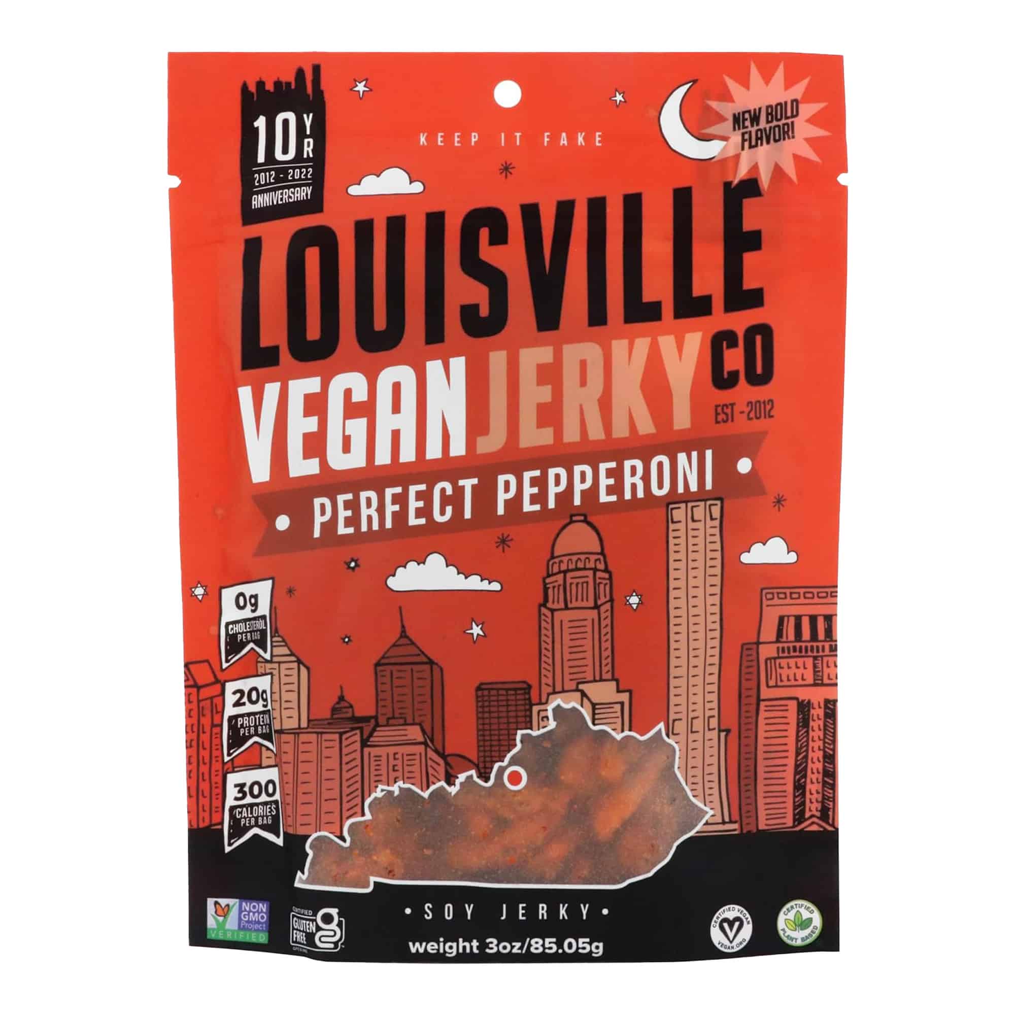 Perfect Pepperoni Vegan Jerky