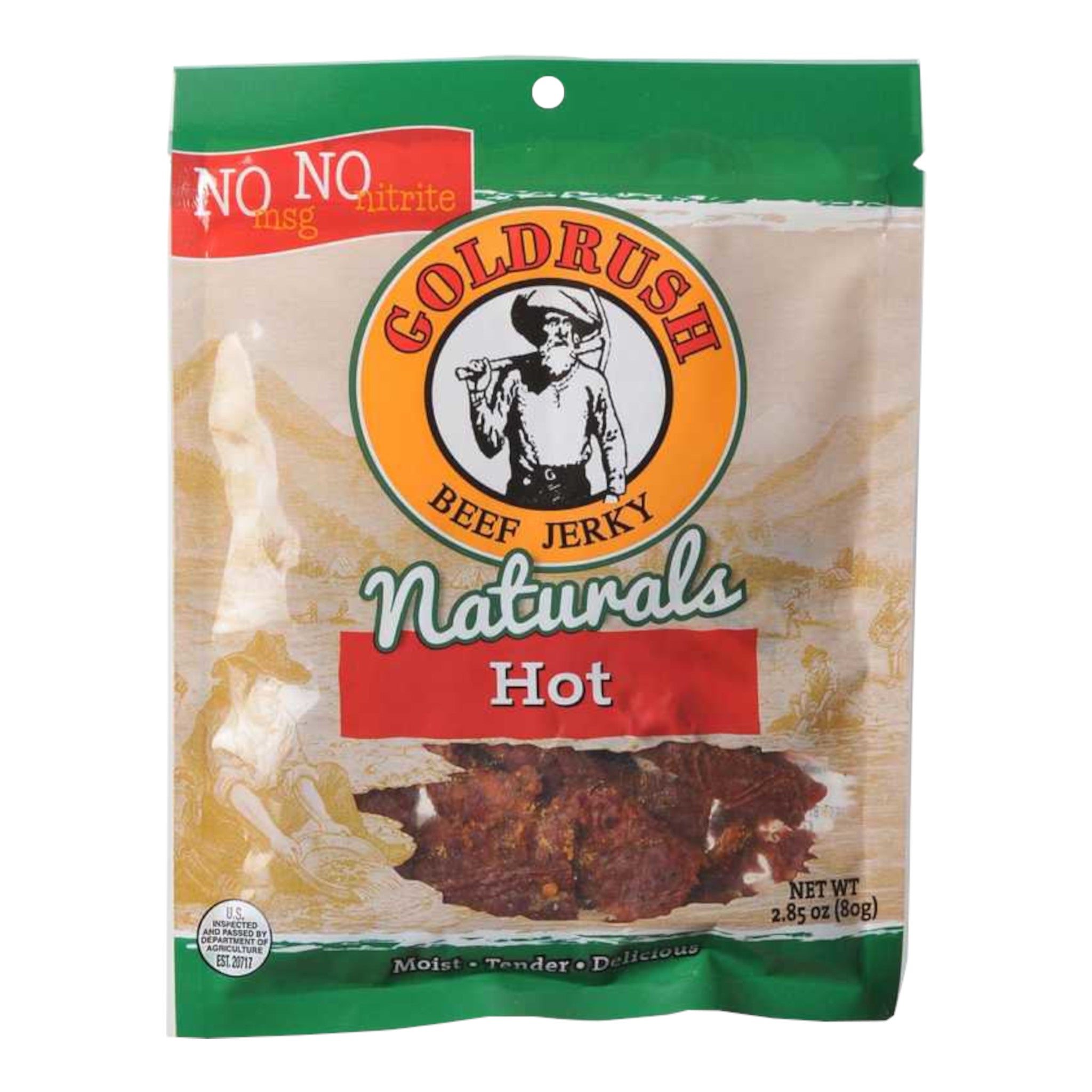 Hot Beef Jerky - Natural Line