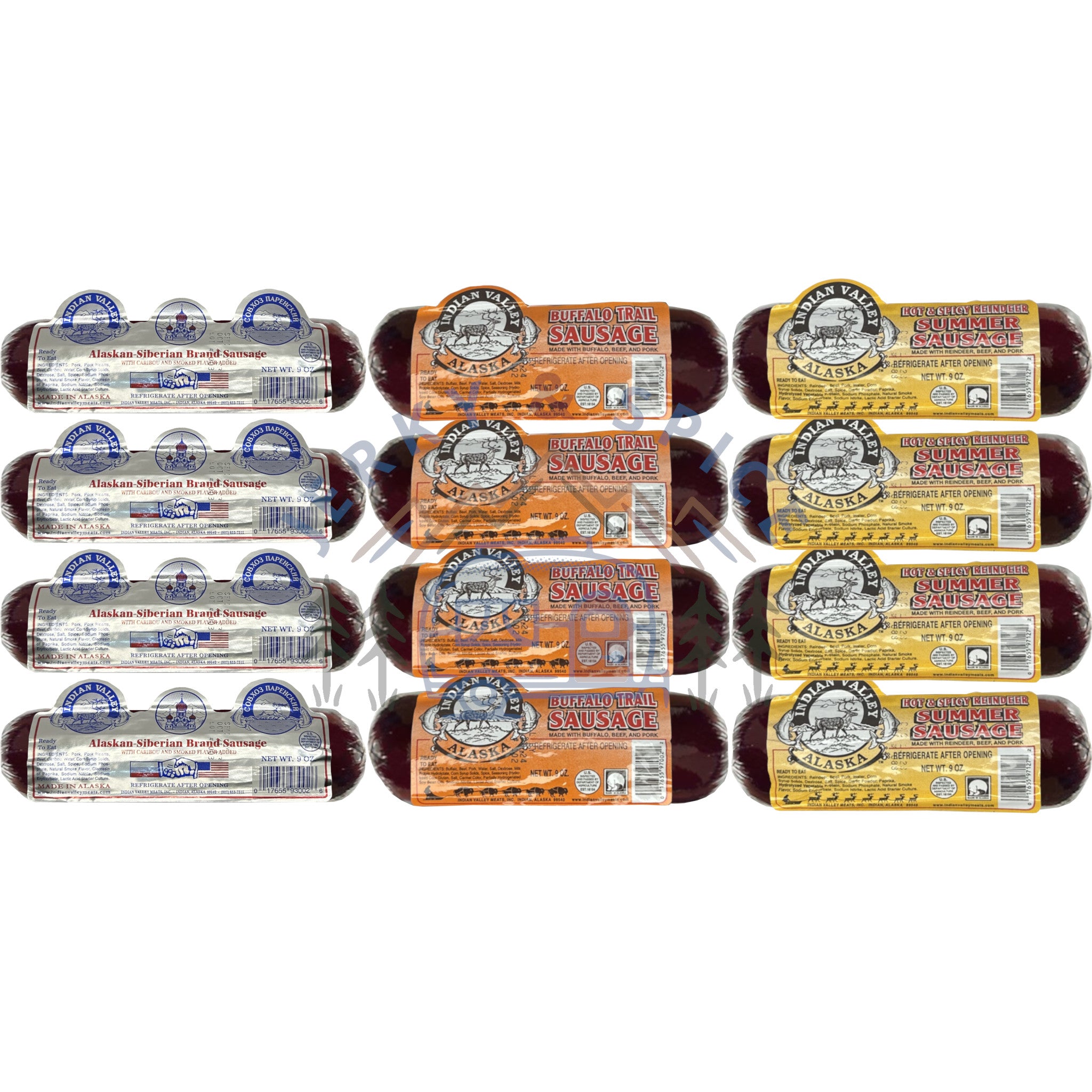 Alaskan Sausage Variety Pack